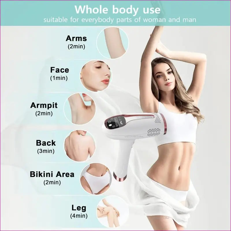 IPL Laser Hair Epilator Pro