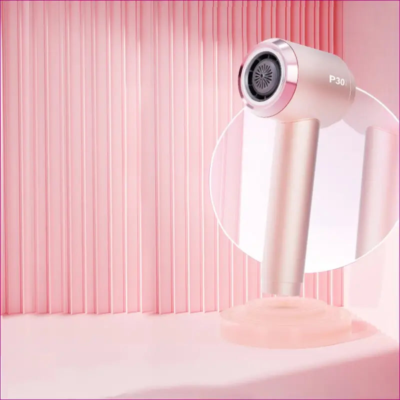 Professional Thermostatic Portable Blow Dryer - Pink / AU