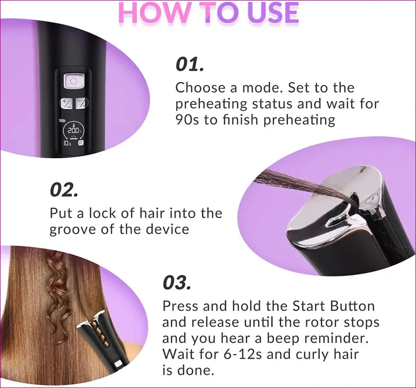 Automatic Travel Hair Curler 2.0