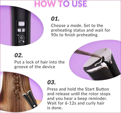 Automatic Travel Hair Curler 2.0