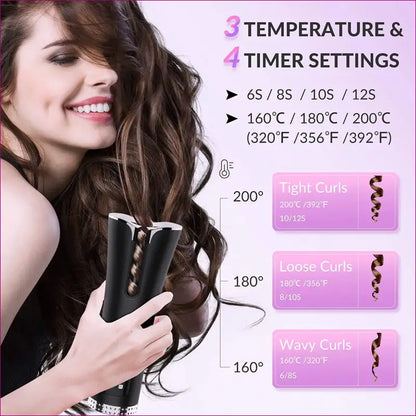 Automatic Travel Hair Curler 2.0