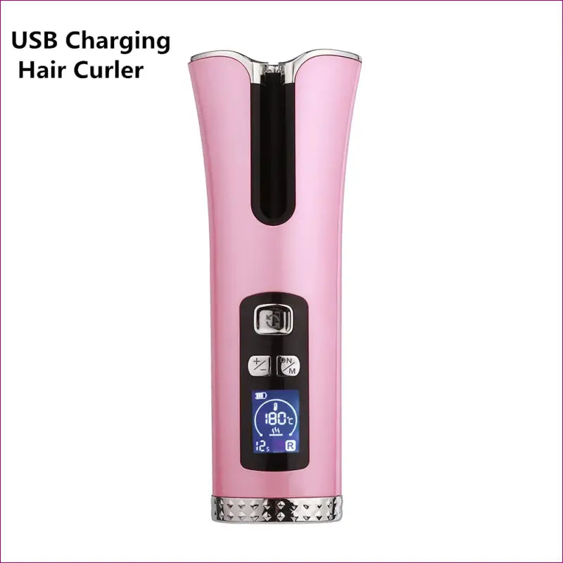 Automatic Travel Hair Curler 2.0 - Pink