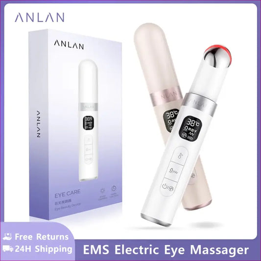 Anlan electric eye massager with hot compress and vibration massage