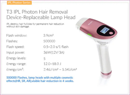 IPL Photon Hair Removal 3.0