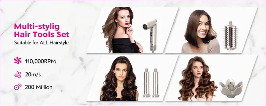 Revolutionize your hair with the multifunctional airstyler