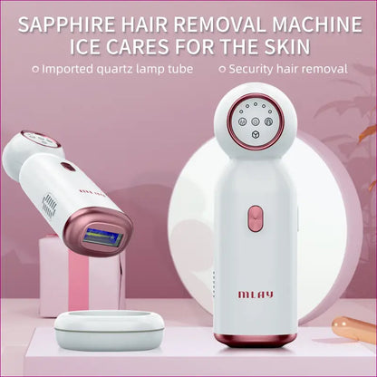 Sapphire Ice Cooling | IPL Hair Removal 10.0