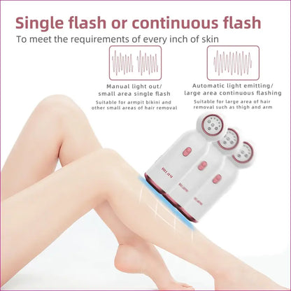 Sapphire Ice Cooling | IPL Hair Removal 10.0