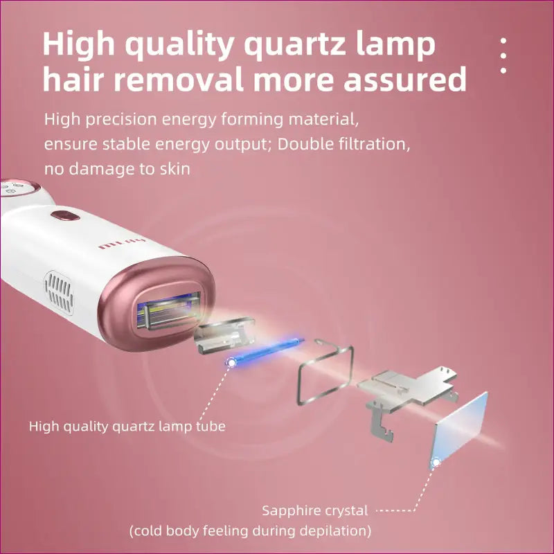 Sapphire Ice Cooling | IPL Hair Removal 10.0