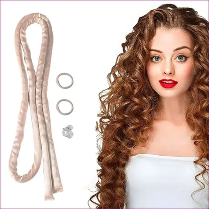 Heatless Silk Curls Headband - 02