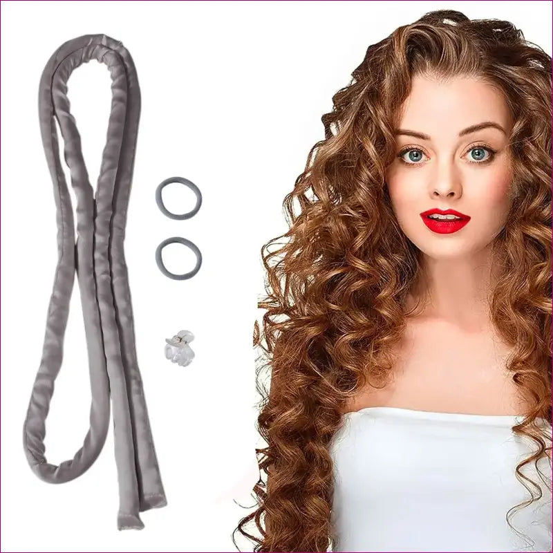 Heatless Silk Curls Headband - 03