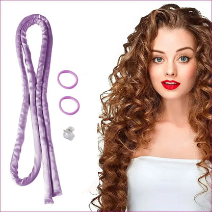 Heatless Silk Curls Headband - 04