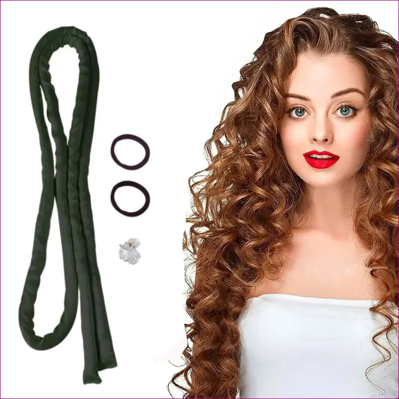 Heatless Silk Curls Headband - 05