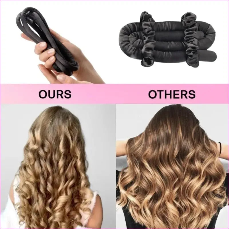 Heatless Silk Curls Headband