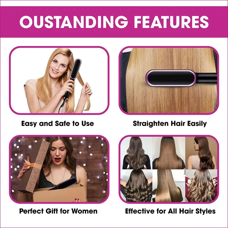 Hair Straightening Air Comb