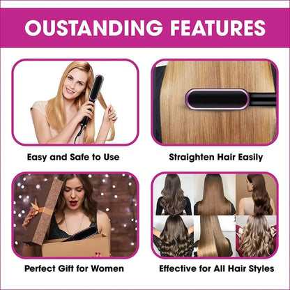 Hair Straightening Air Comb