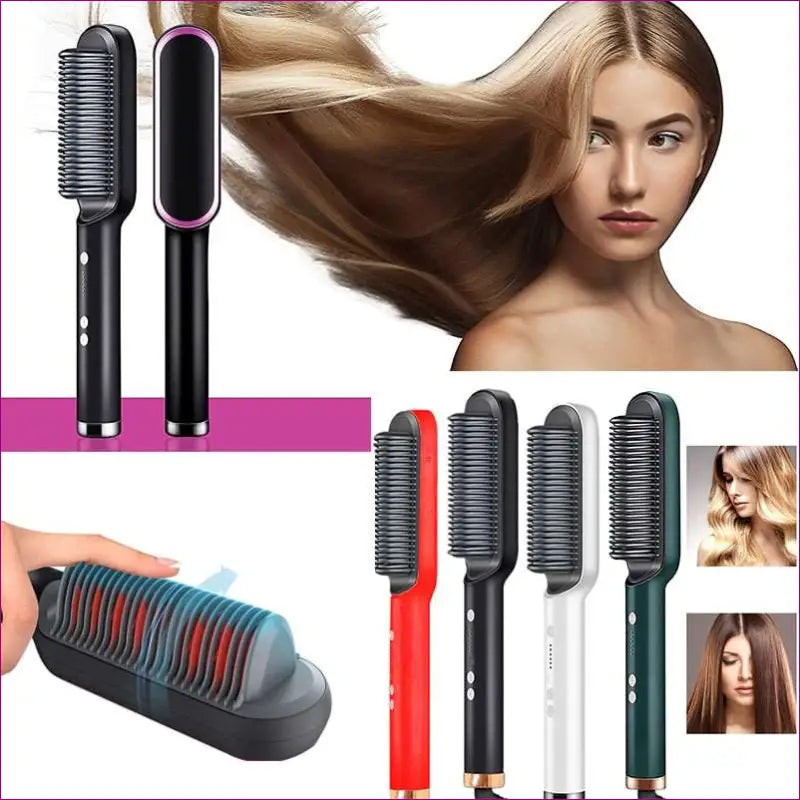 Hair Straightening Air Comb