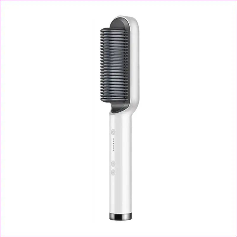 Hair Straightening Air Comb - White / AU