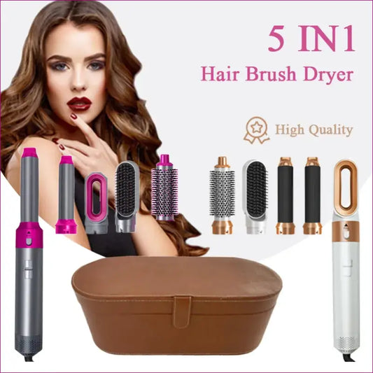 Hair Dryer/Curler Comb 5 in 1