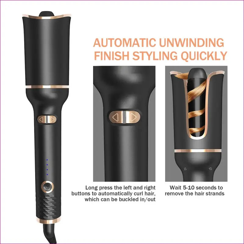 Multifunctional Spin and Curl Hair Waver