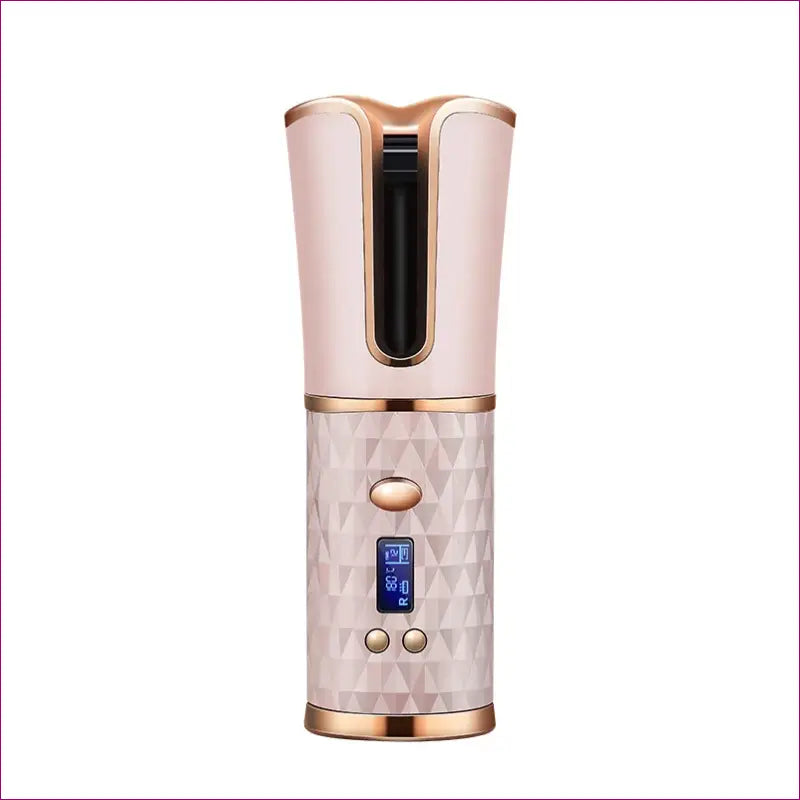 Cordless Hair Curler Stick 2.0 - Rose gold